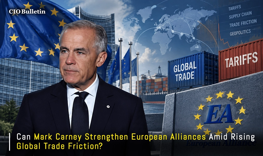 Mark Carney Europe Visit Trade War Ties